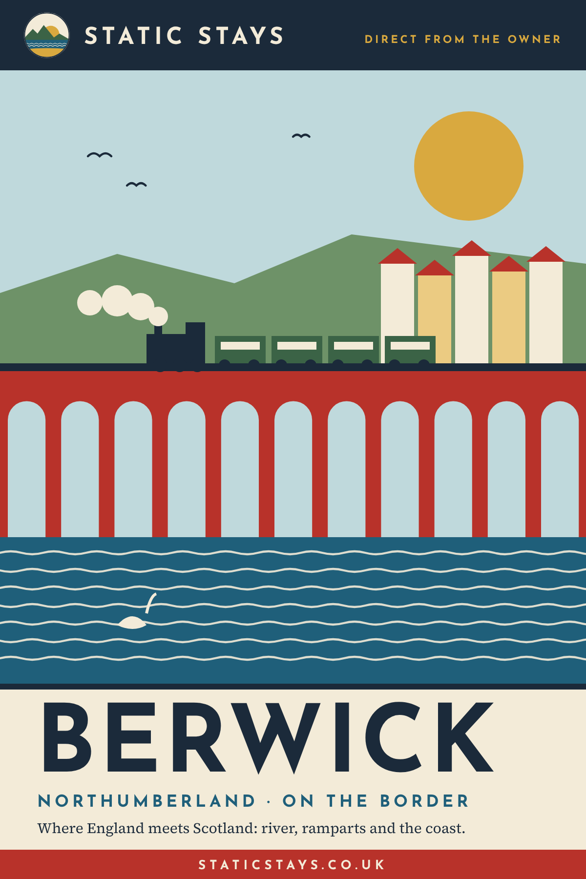 Static Stays poster: Berwick-upon-Tweed